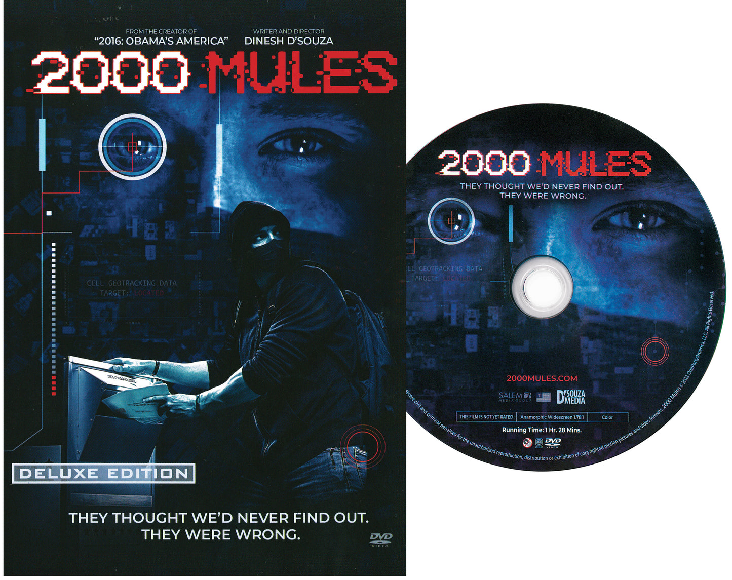 2000 Mules Dinesh D'Souza's DVD
