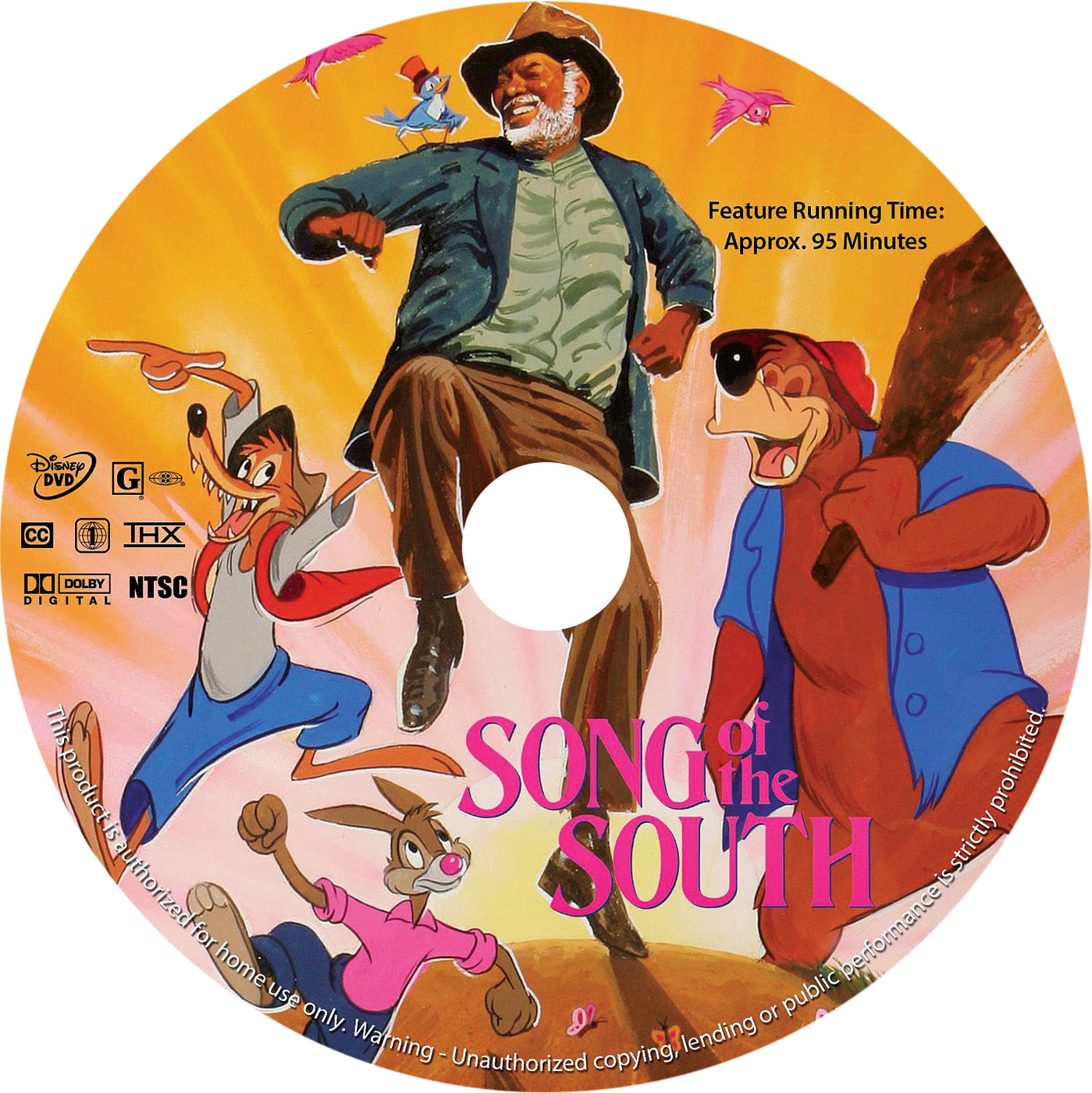 SONG OF THE SOUTH DVD (Uncle Remus)