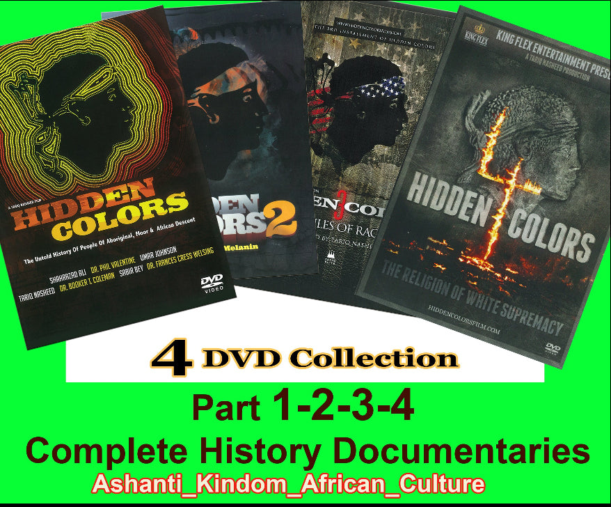 HIDDEN COLORS 1-2-3-4 DOCUMENTARIES COLLECTION