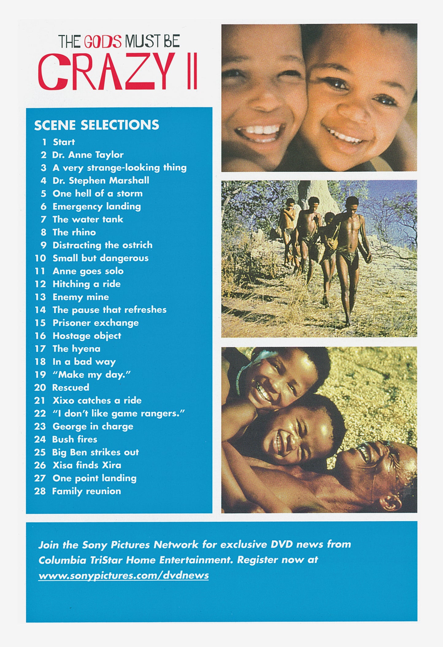 The Gods Must Be Crazy Part. 1 and 2-DVD-2004-2-Disc-Set