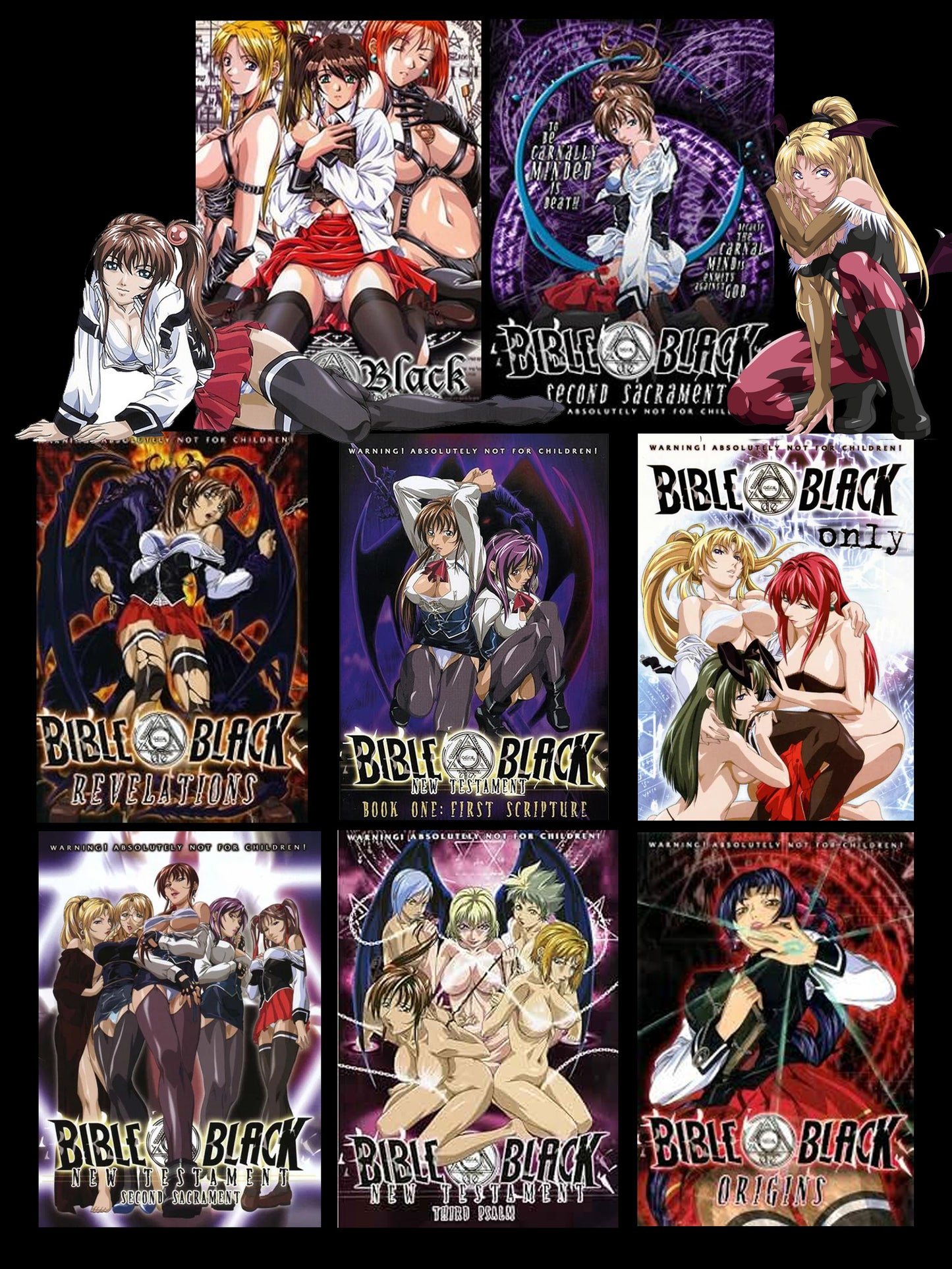 Bible Black Complete Collection 8 DVDs