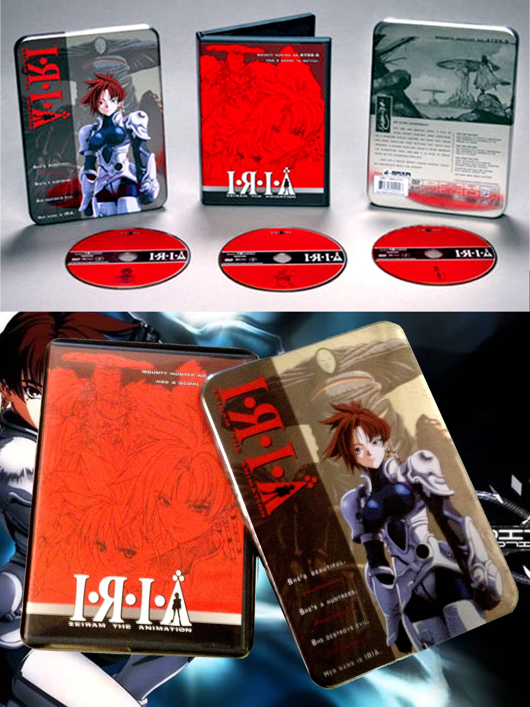 Iria - Zeiram Animation - Collection – DVD Oasis - Media Blasters OOP!
