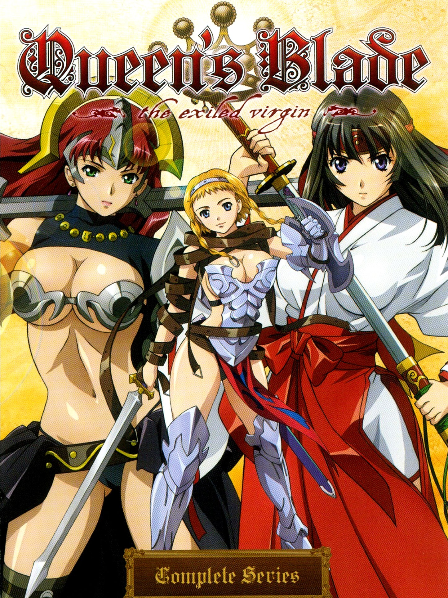 Queen's Blade The Exiled Virgin Complete Collection - 2 Discs (Blu-Ray)