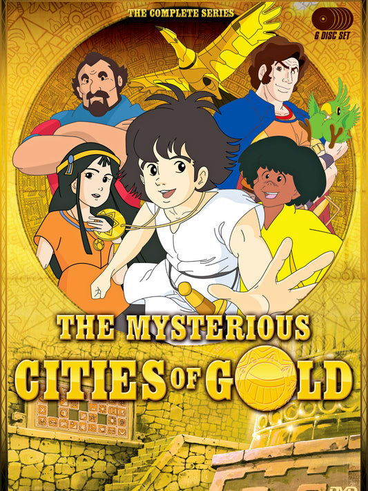 Mysterious Cities of Gold -DELUXE EDITION Complete Series (DVD, 2009, 6-Disc)