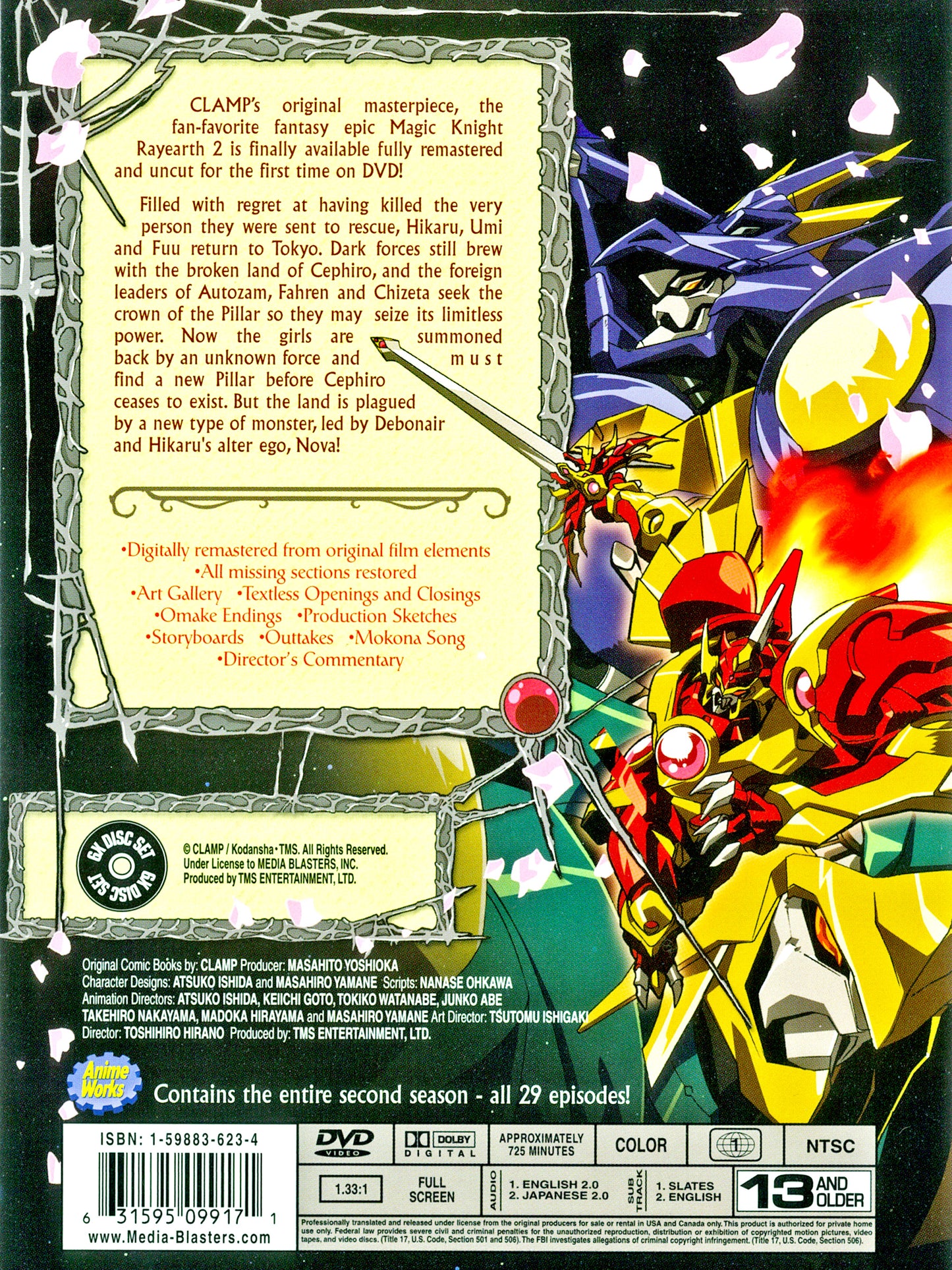 Magic Knight Rayearth - Season Two -15th Anniversary Remastered Full Screen