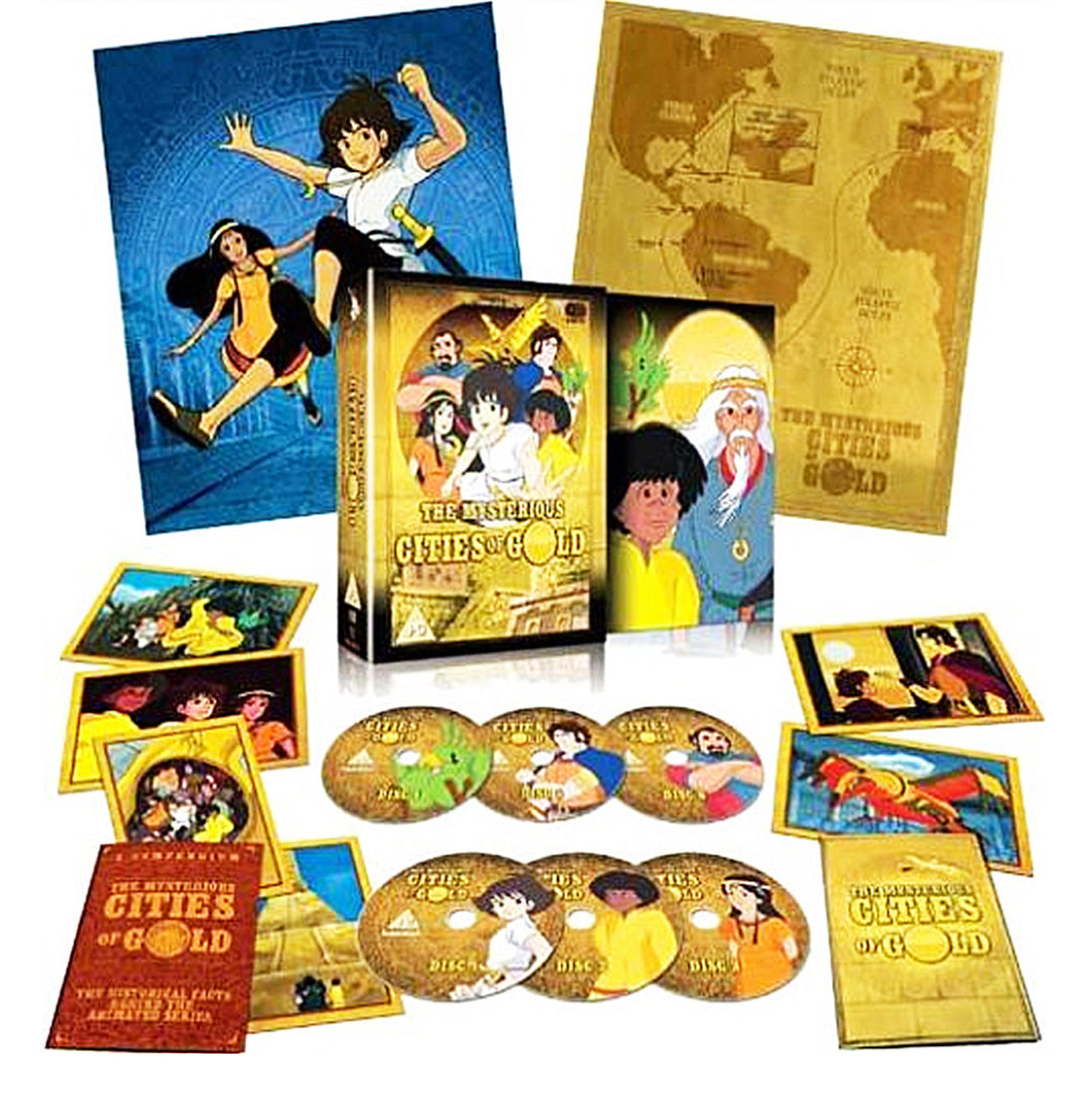 Mysterious Cities of Gold -DELUXE EDITION Complete Series (DVD, 2009, 6-Disc)