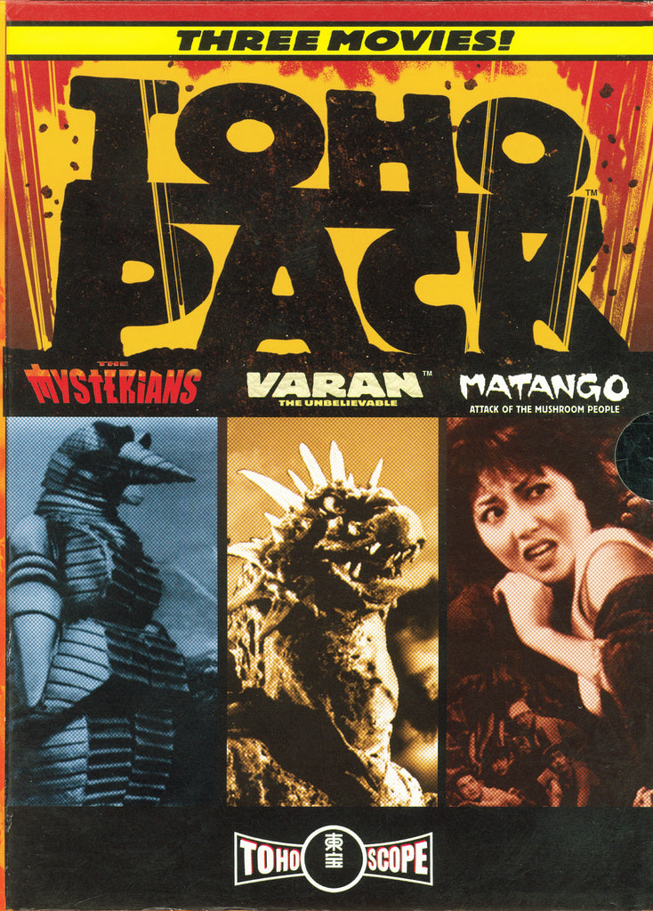 Toho Pack Box Set - The Mysterians, Varan, and Matango
