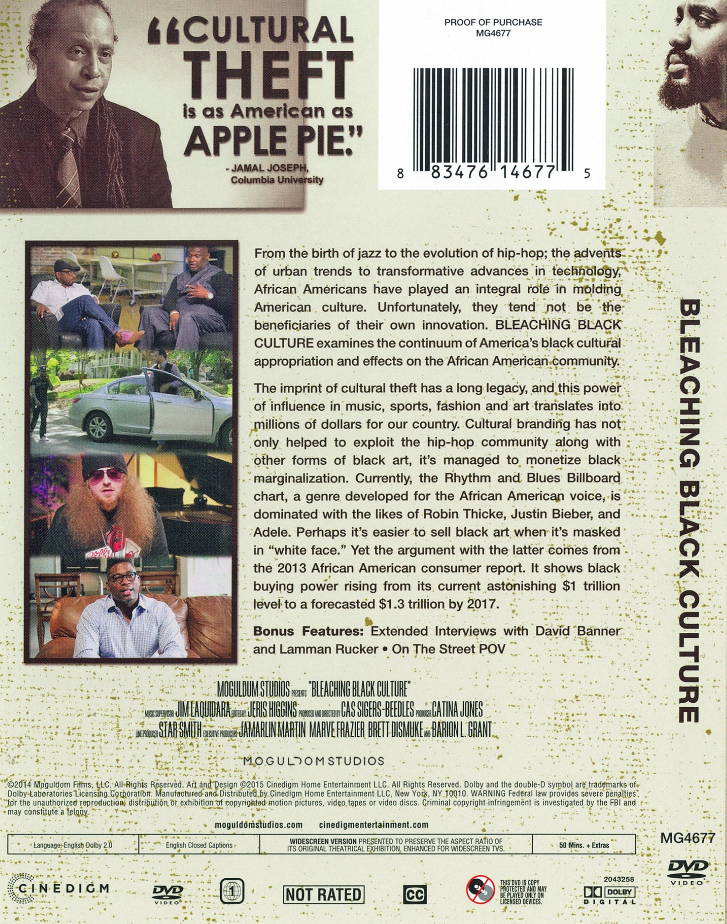 BLEACHING BLACK CULTURE - DVD