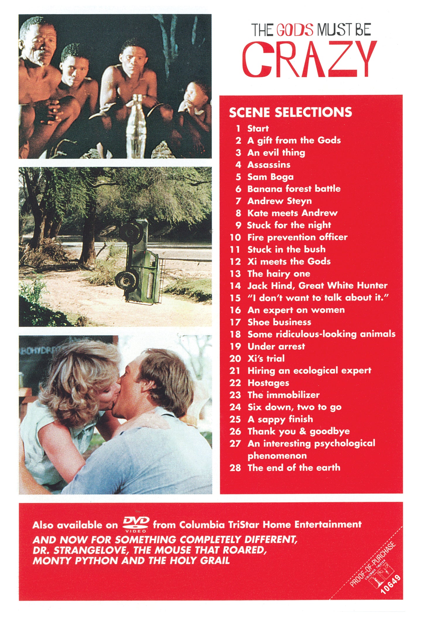 The Gods Must Be Crazy Part. 1 and 2-DVD-2004-2-Disc-Set